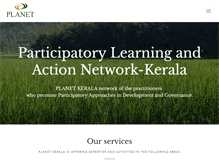 Tablet Screenshot of planetkerala.org